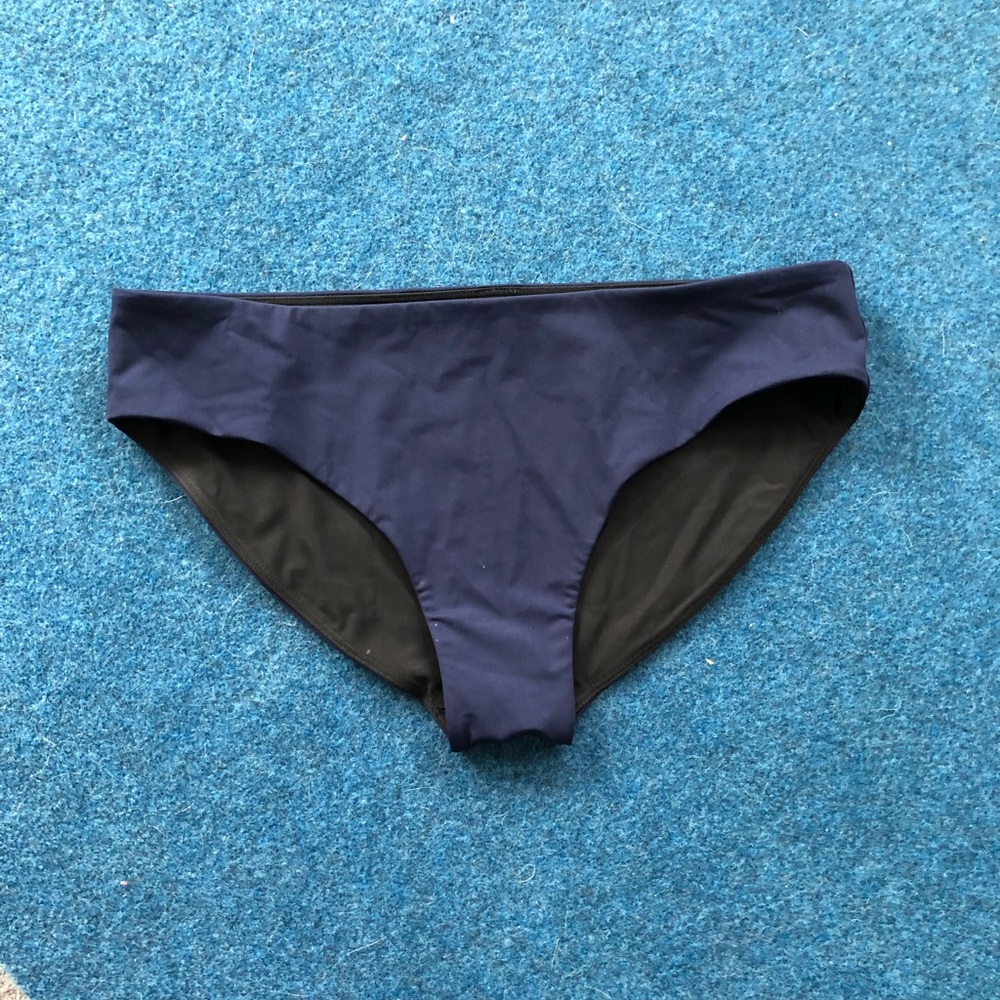 Navy Lulu Bikini Bottoms